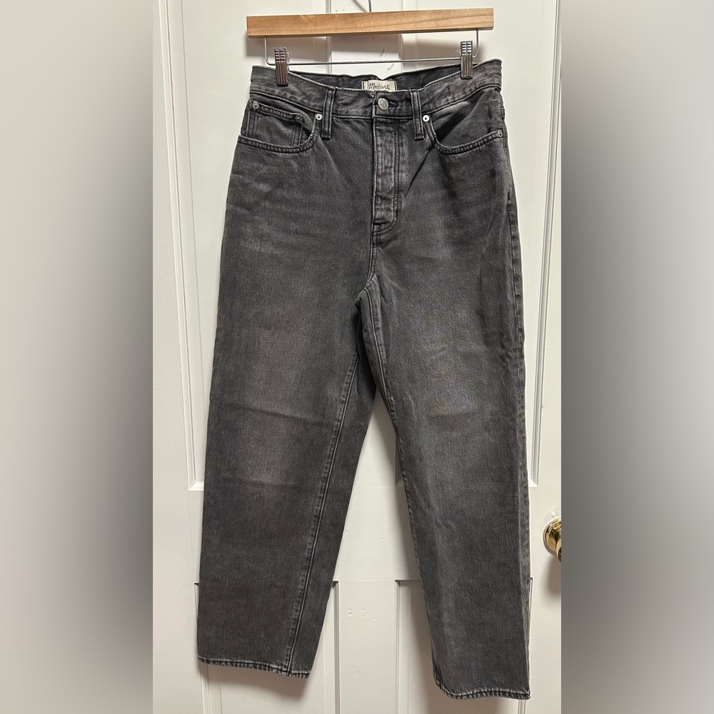 Madewell The DadJean in Black 100% Cotton Women’s size 26
